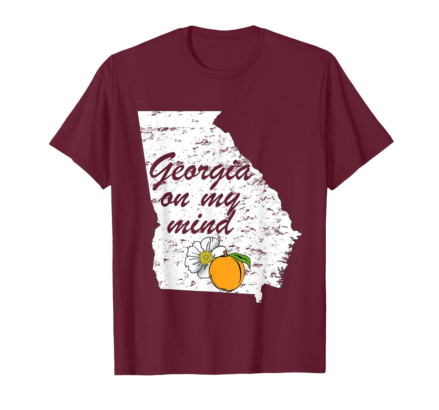 Georgia On My Mind T-Shirt Atlanta Peach State Southern T-Shirt