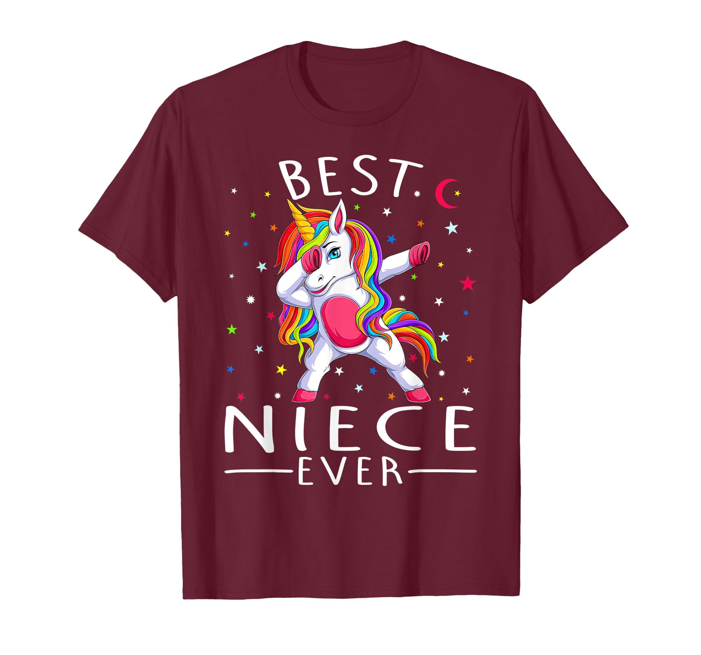 Best Niece Ever Dabbing Unicorn T-Shirt