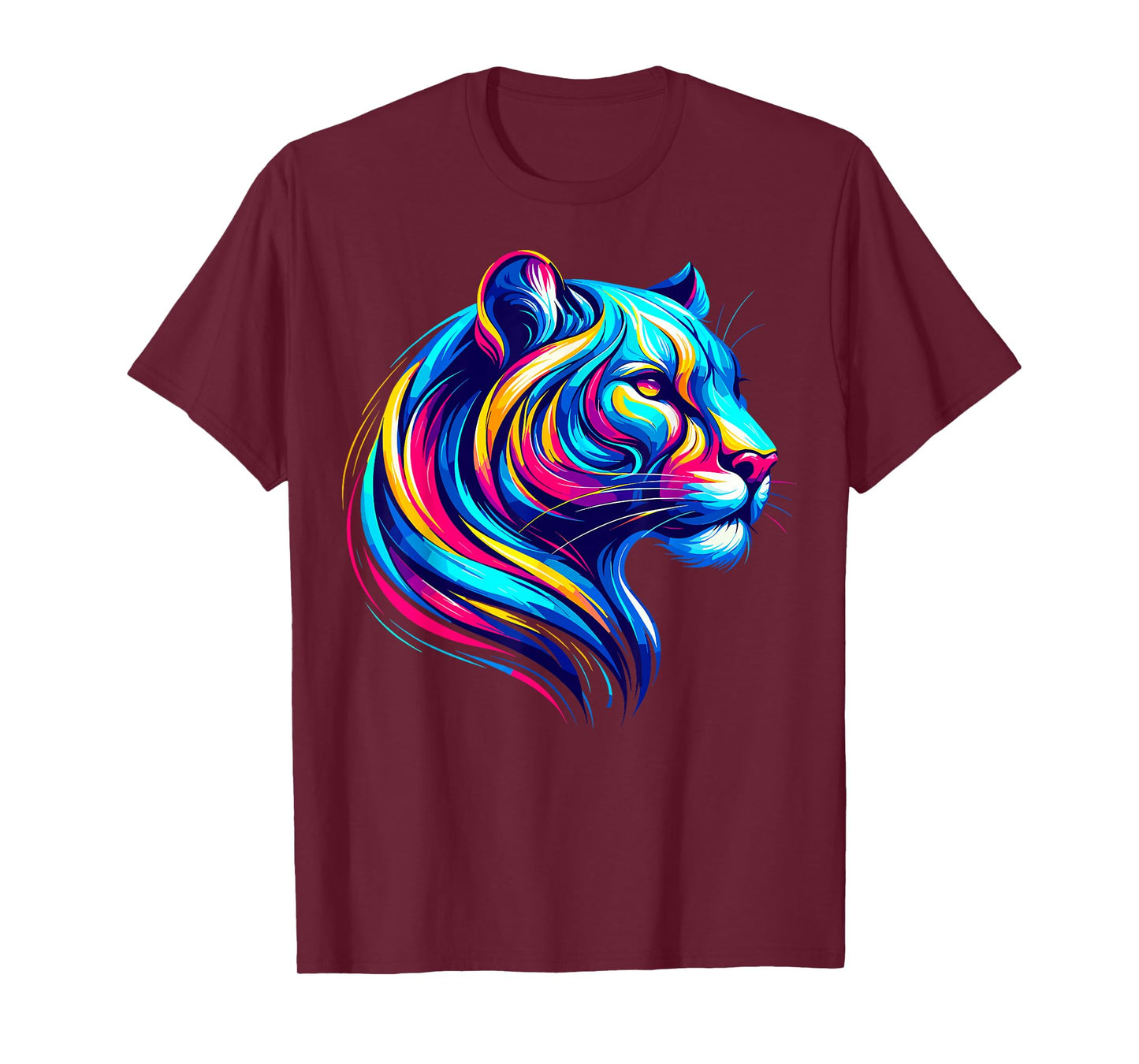 Colorful Puma Animal T-Shirt