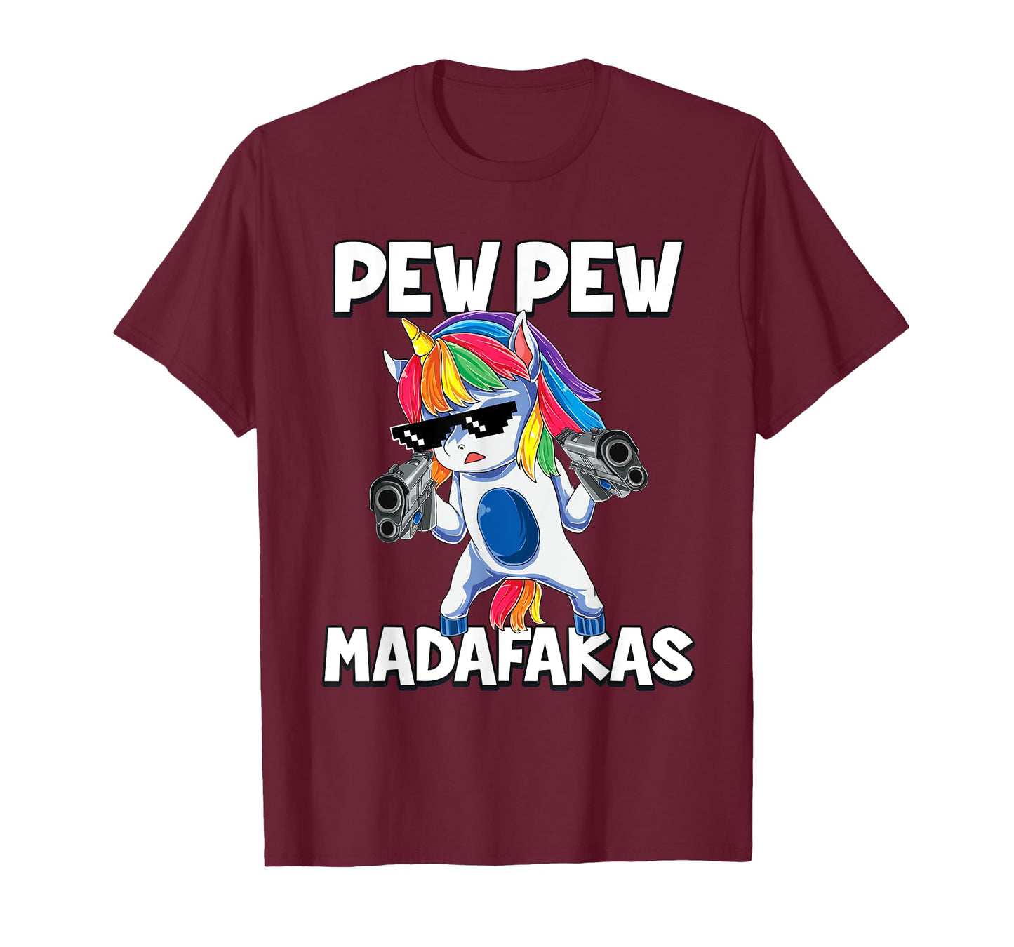 Pew Pew Madafakas Unicorn T-Shirt