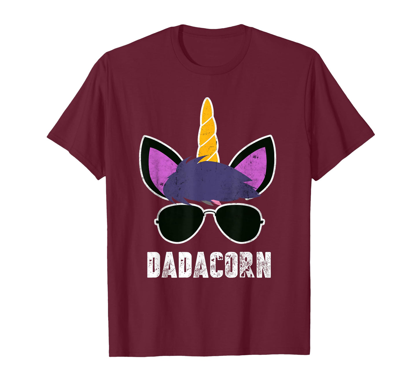 Dadacorn Unicorn Dad Father's Day Unicorn Daddy T-Shirt