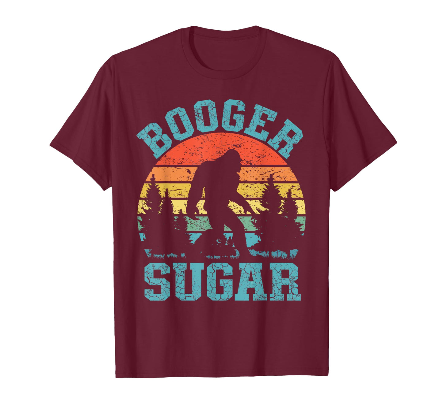 Booger Sugar Sasquatch Yeti Funny Adult Meme T-Shirt