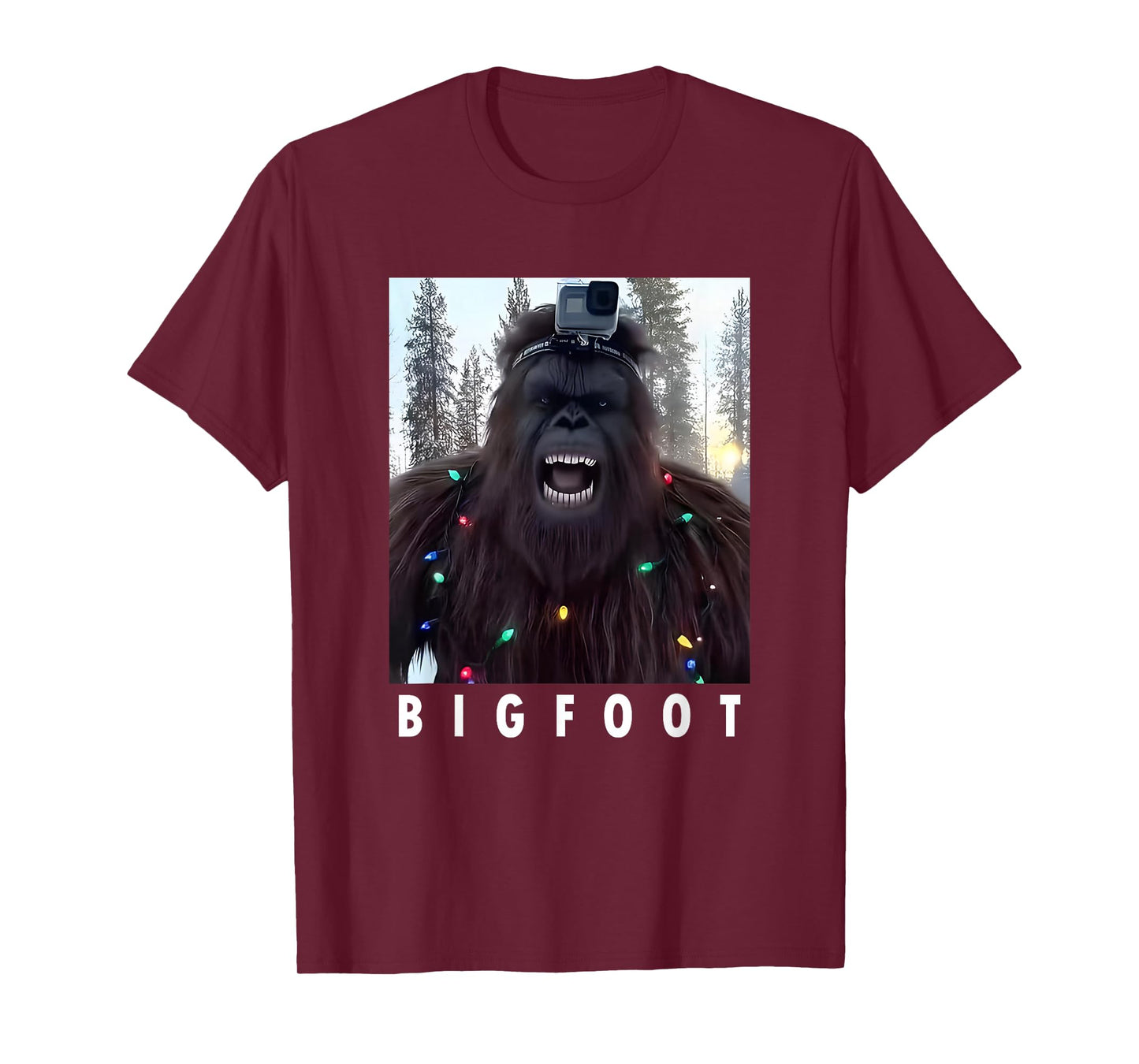 Bigfoot Funny Sasquatch Bigfoot Vlogs for Hikers T-Shirt