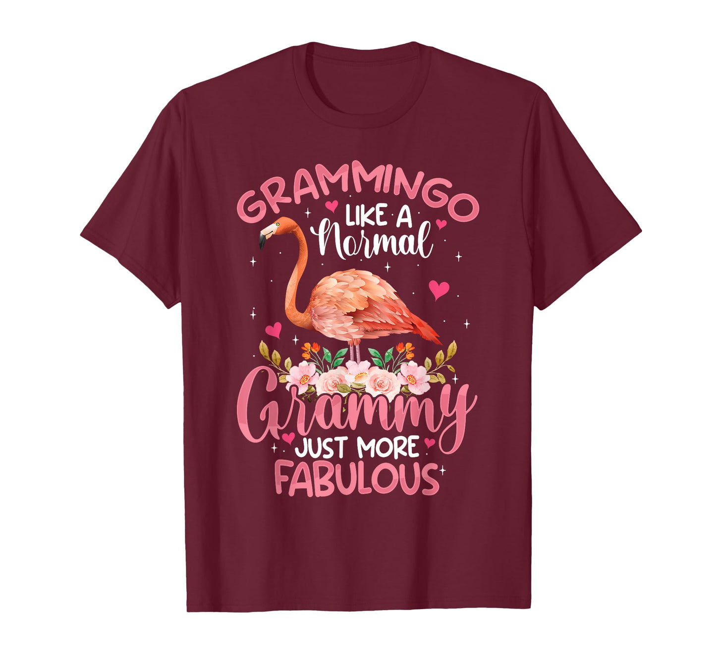 Grammingo like a normal Grammy Funny Flamingo Lover Grandma T-Shirt