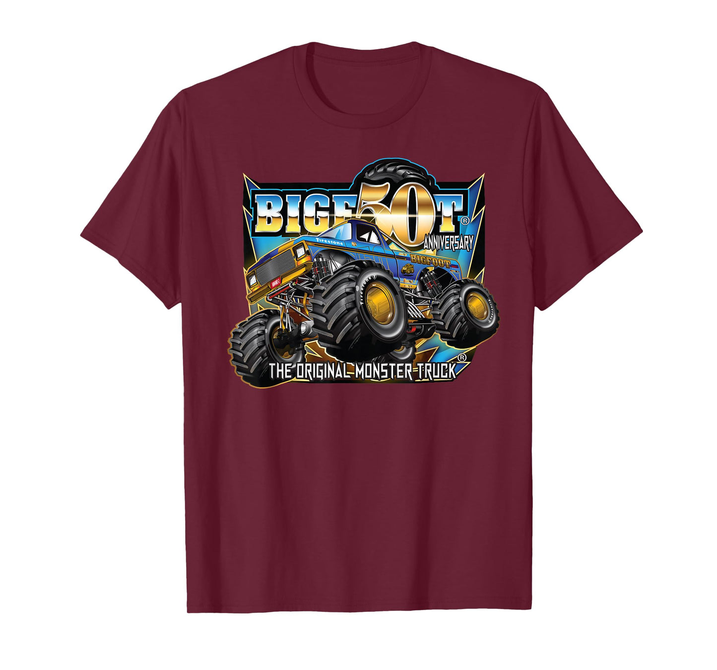 50th Anniversary BIGFOOT Monster Truck T-Shirt