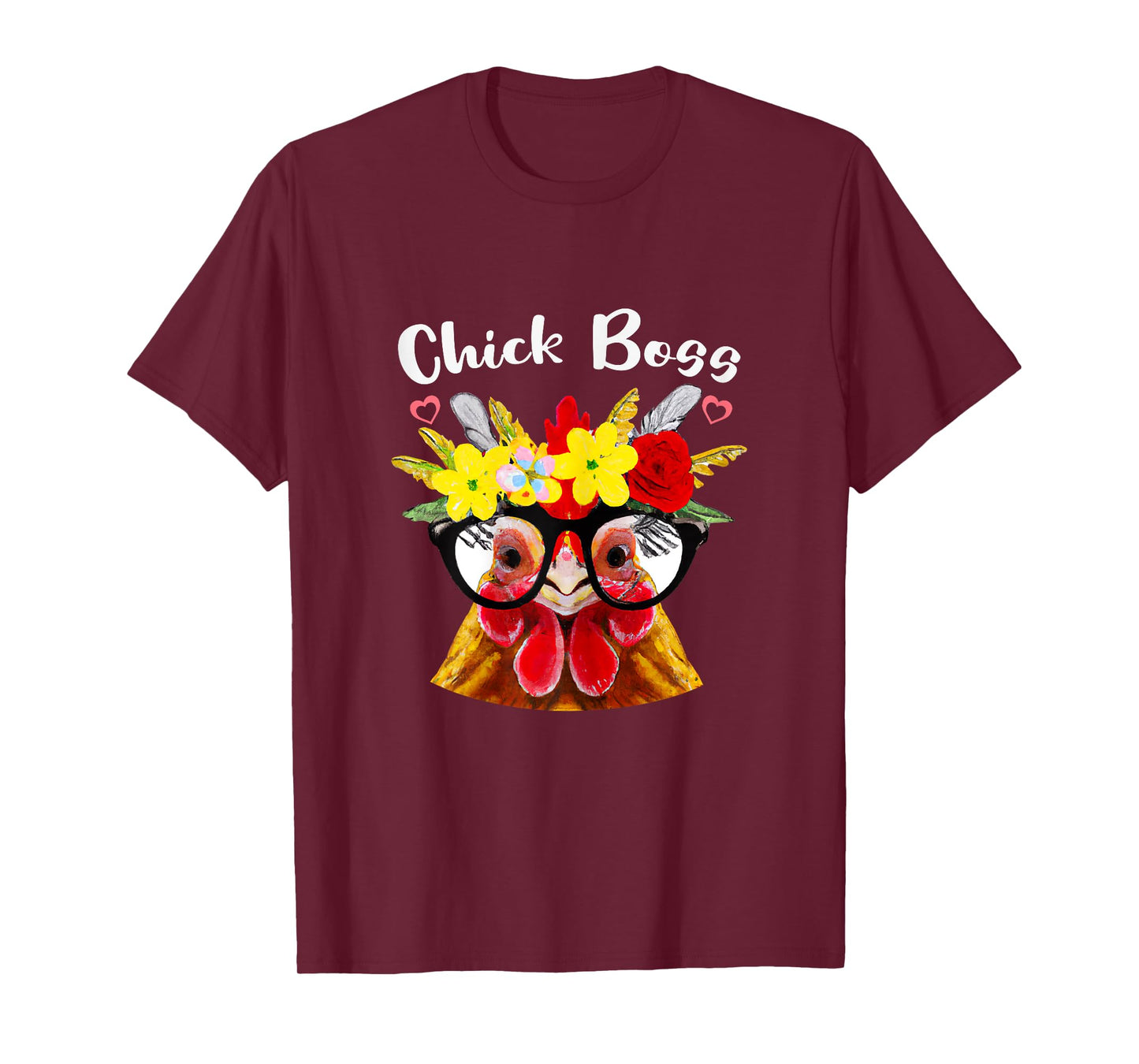 Chicken Boss or Chick Boss a Funny Chicken who Raise Chicken T-Shirt
