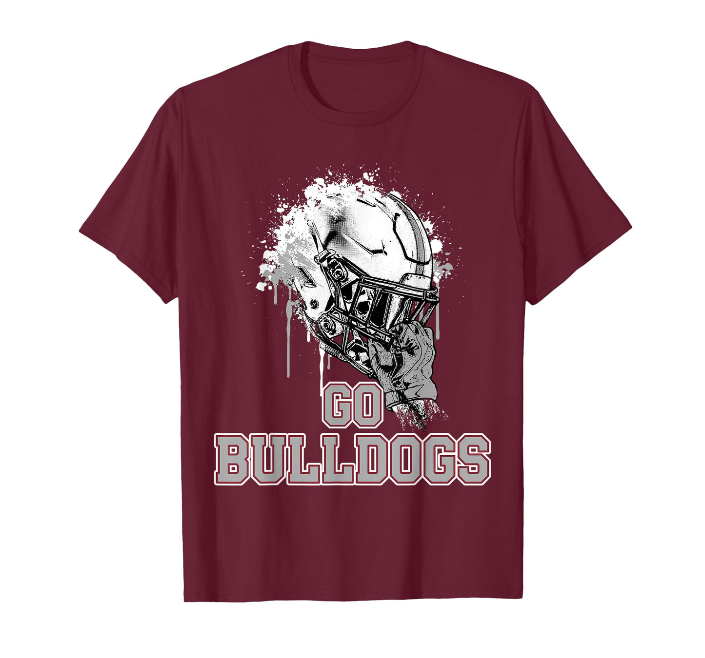 Edmond Memorial Bulldogs Rising Helmet GO! T-Shirt