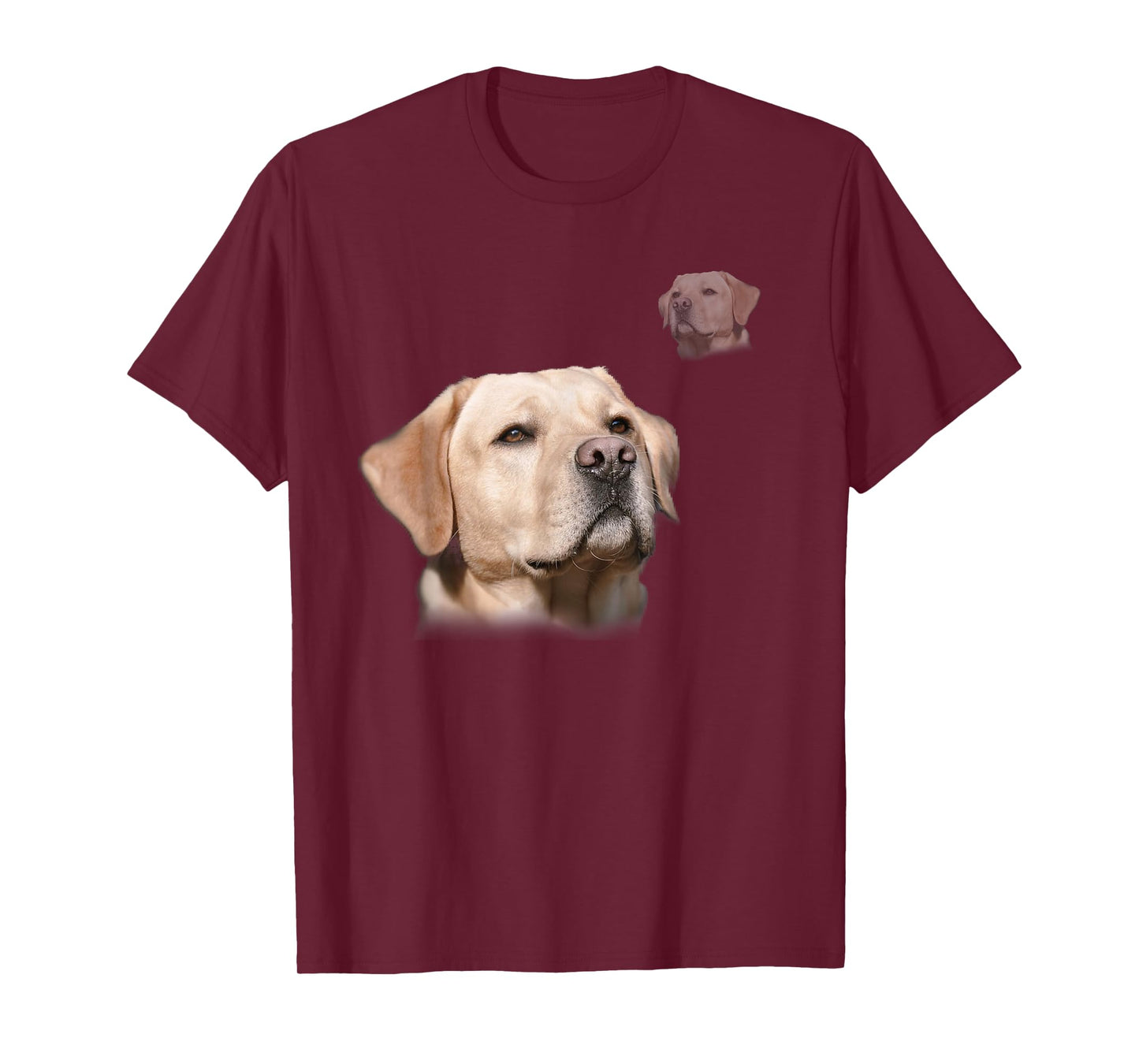 Labrador School Photo T Shirt Funny Yellow Lab Tshirt T-Shirt