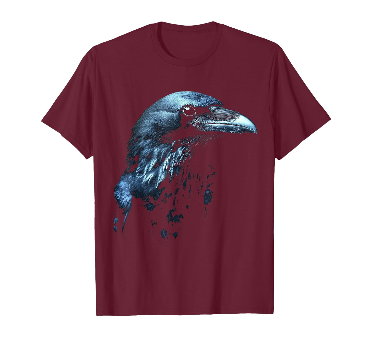 Raven Bird Motif Animal Art Raven T-Shirt