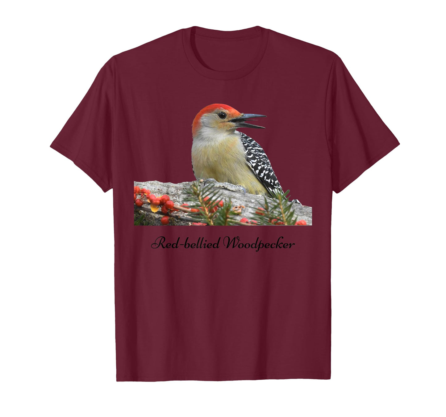 Red-bellied Woodpecker Bird Ornithology T-Shirt