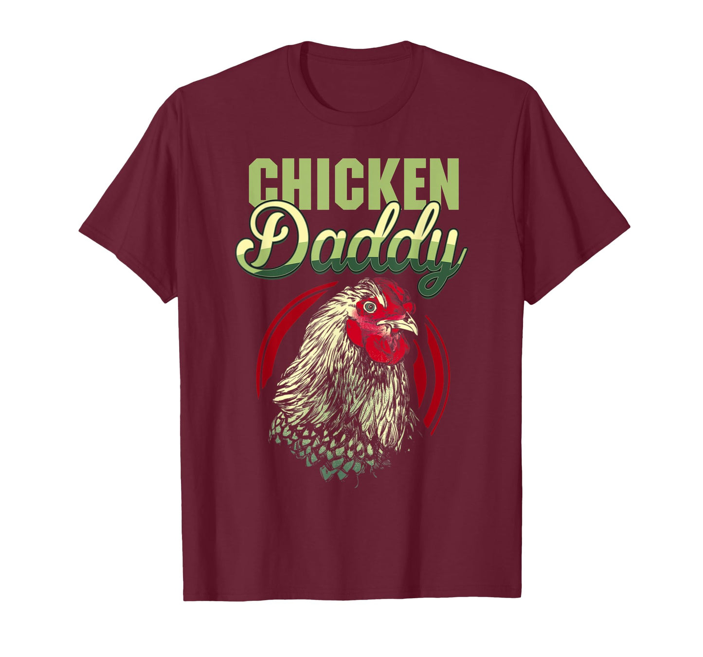 Chicken Daddy Chicken Dad Farmer Funny Father's Day T-Shirt