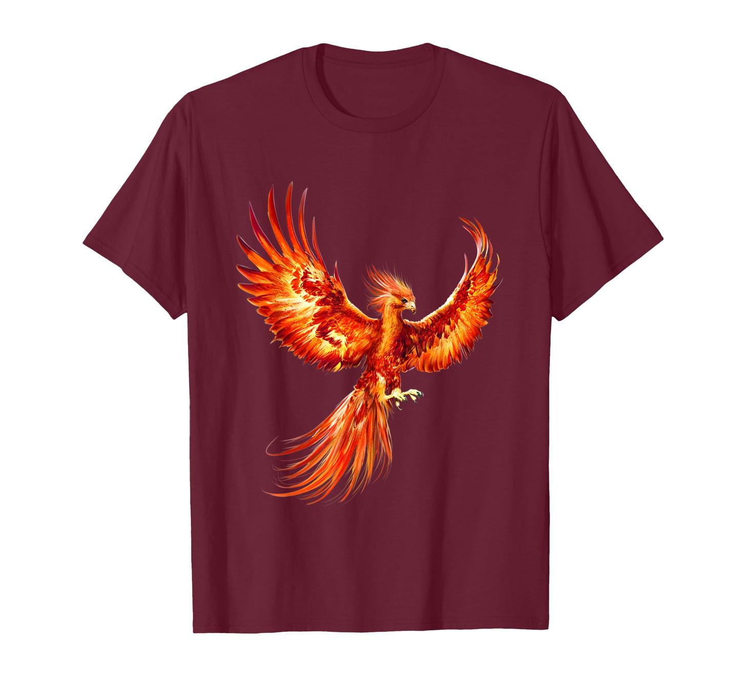 Rising Phoenix Fire Fenix Inspirational Fantasy Gift T-Shirt