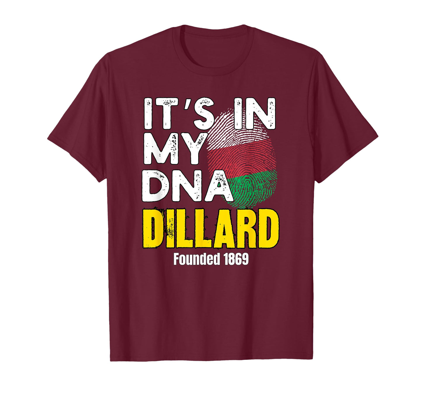 Dillard, DU, Souvenir HBC Urban Apparel T-Shirt