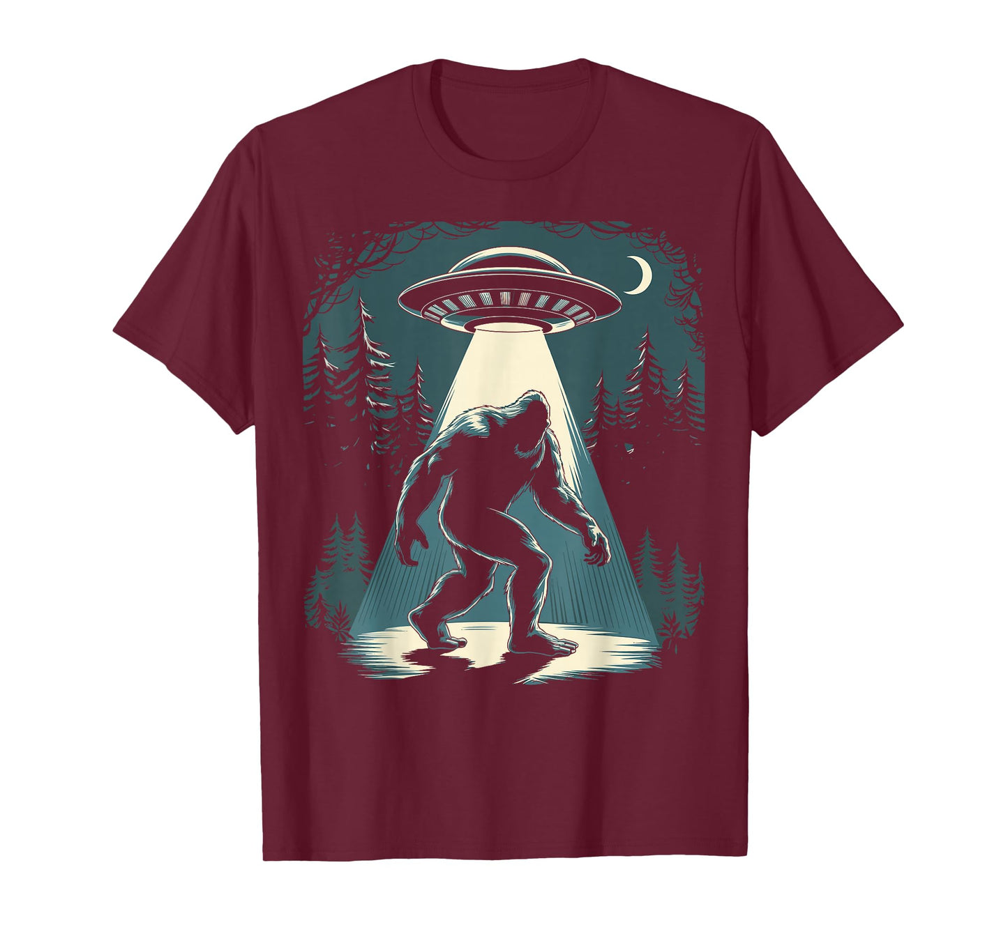 Bigfoot UFO T-Shirt