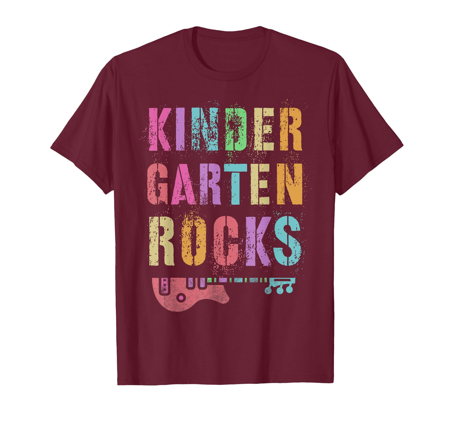 KINDERGARTEN ROCKS Teacher Crew Rock Star Kinder Team T-Shirt