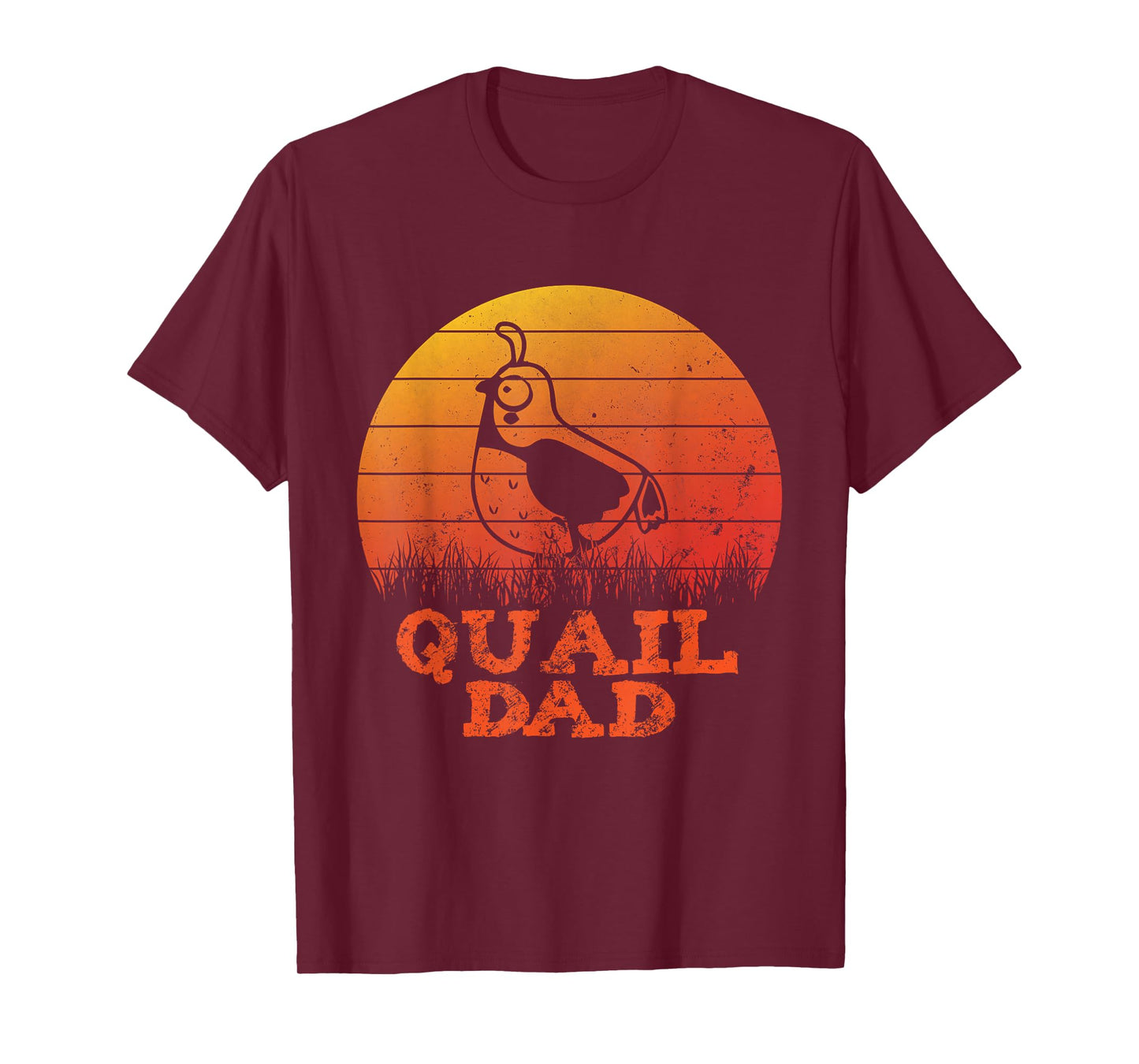Fathers day Quail Father Papa Quail Dad T-Shirt