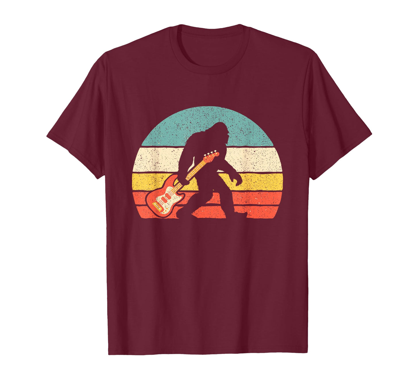 Bigfoot Bass Guitar - Bass Player Bassist Music Guitarist T-Shirt