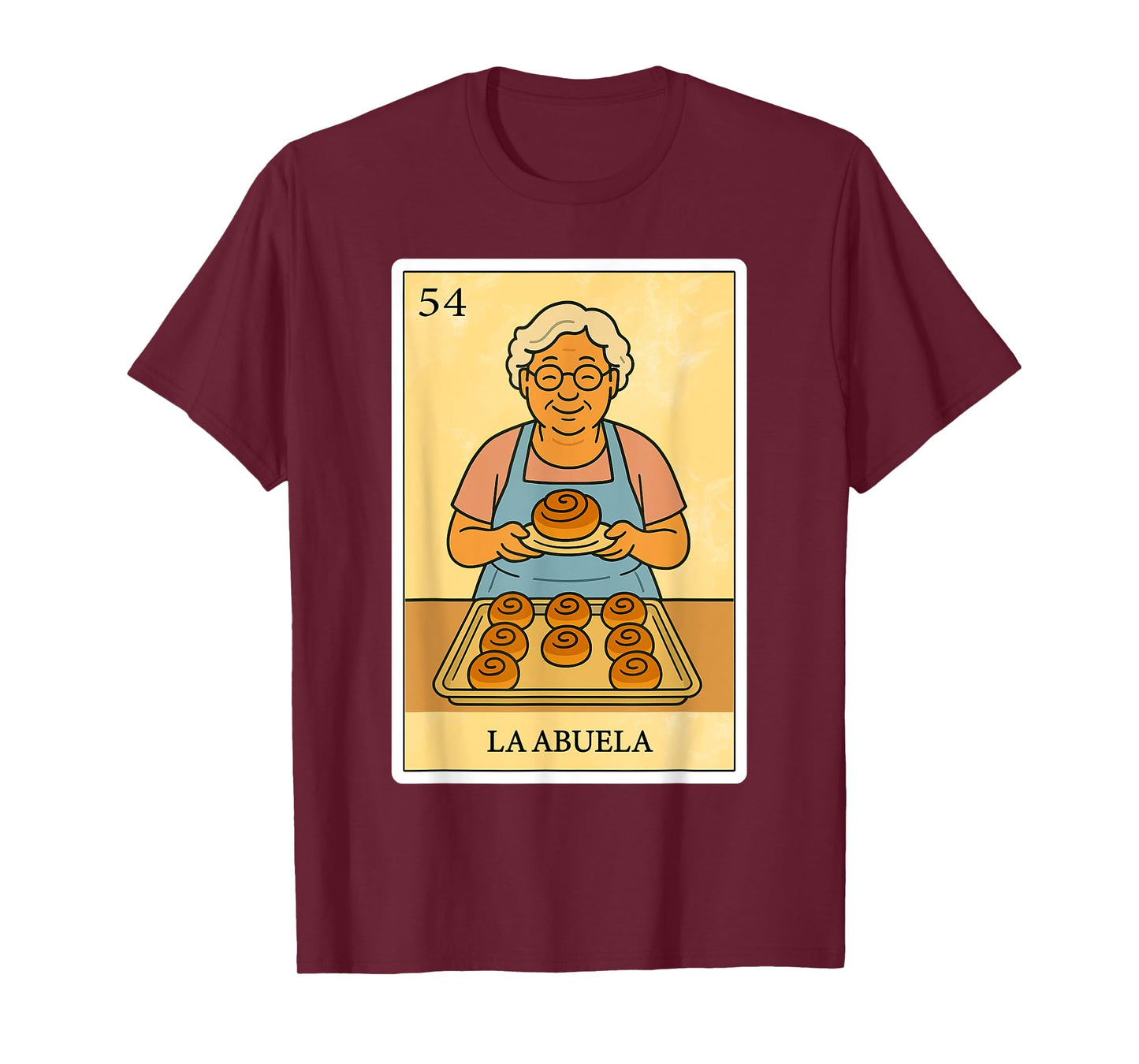 La Abuela Repostera | Spanish-Mexican Bingo Gifts for Abuela T-Shirt
