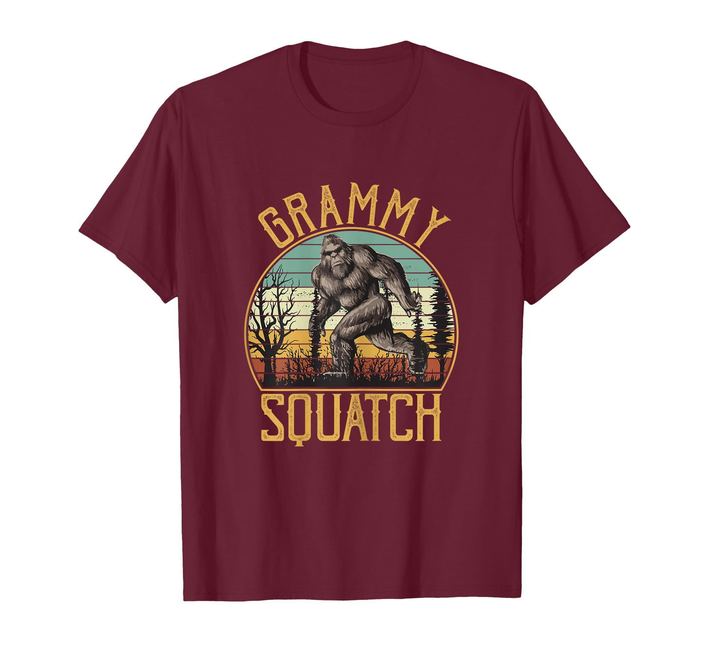 Grammy Squatch Bigfoot Grandma Sasquatch Family Matching T-Shirt