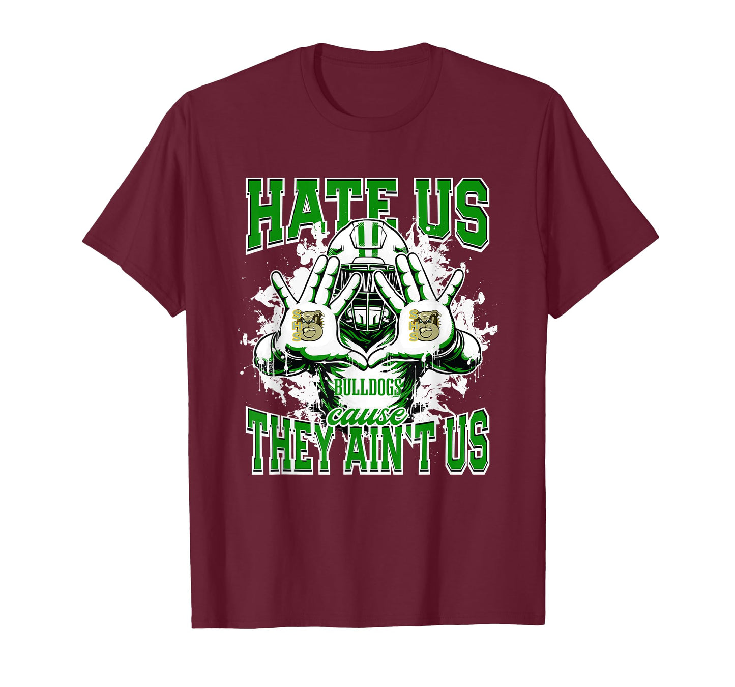 Suwannee Bulldogs Logo Hate Us Cause They Ain't HS T-Shirt