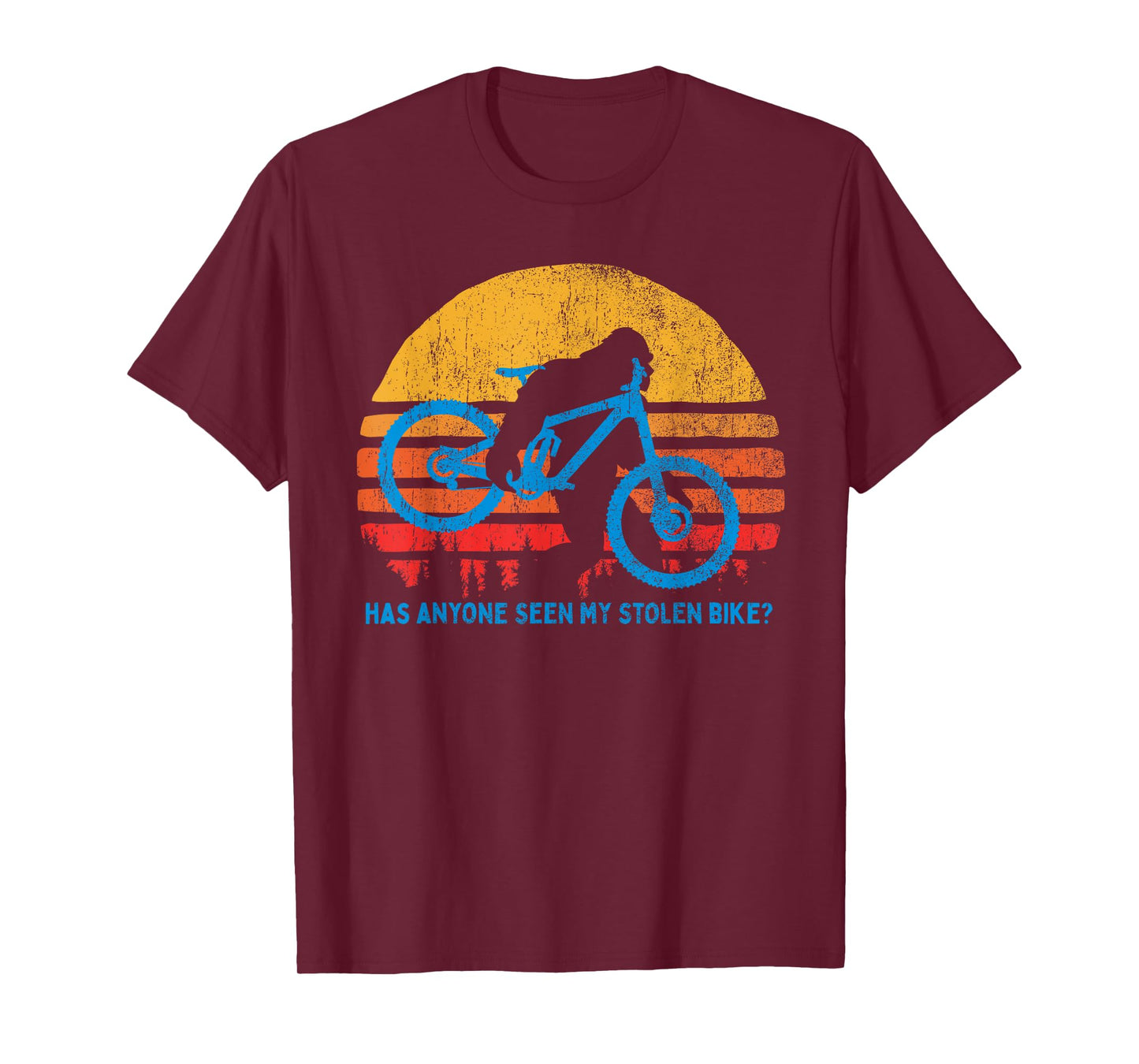 Bigfoot - Stolen Bike MTB Graphic T-Shirt