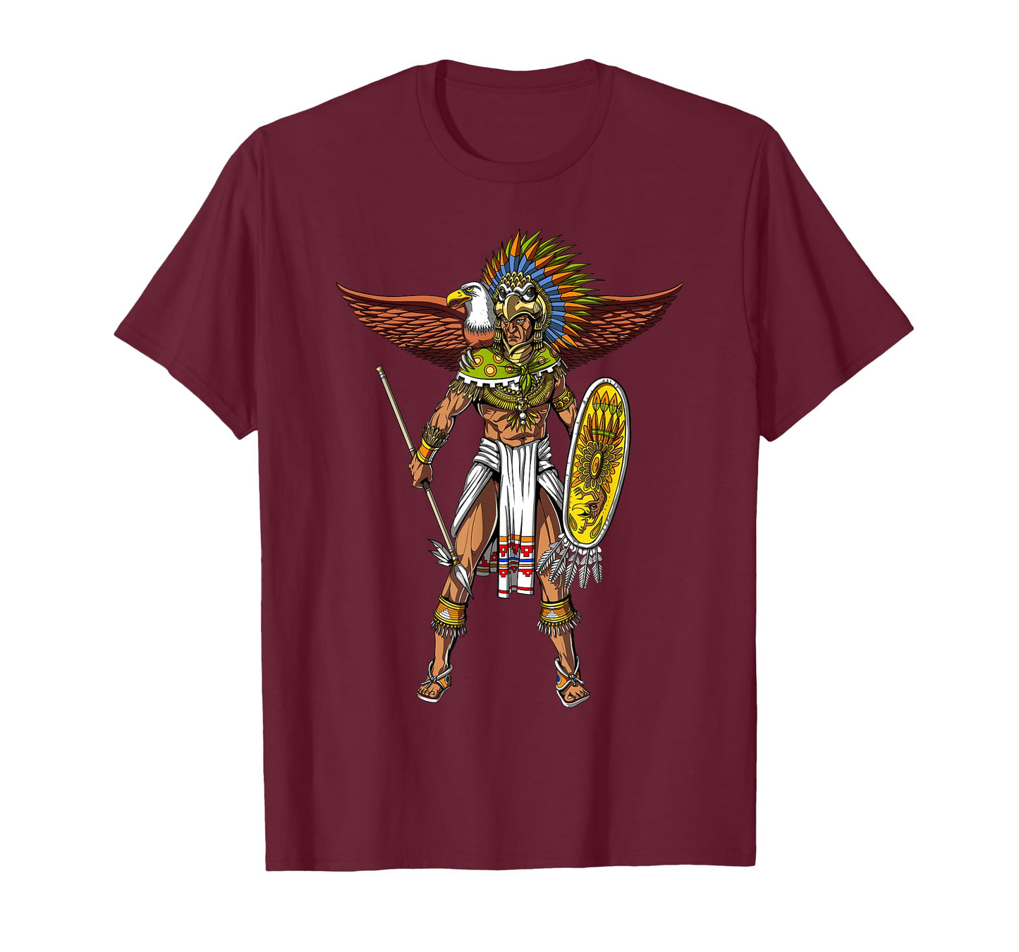 Aztec Eagle Warrior T-Shirt