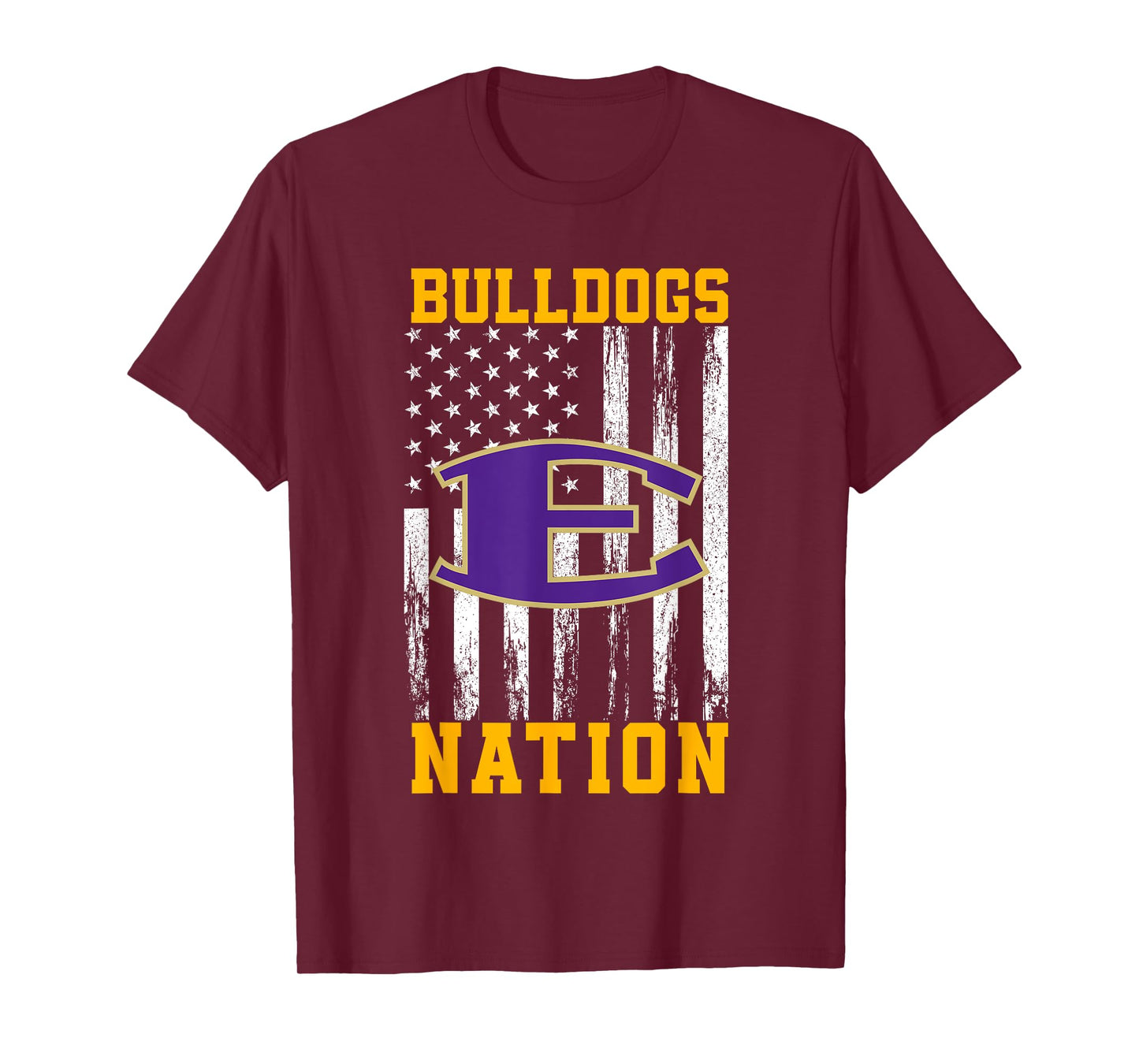 Eustace Bulldogs Logo Nation HS T-Shirt