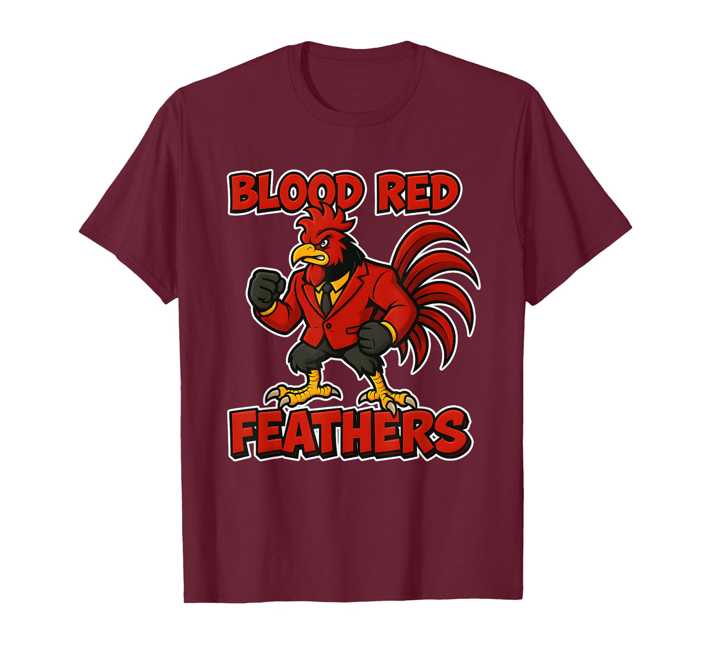 Vintage Cardinal Last Name Styles Blood Red Feather Gifts T-Shirt