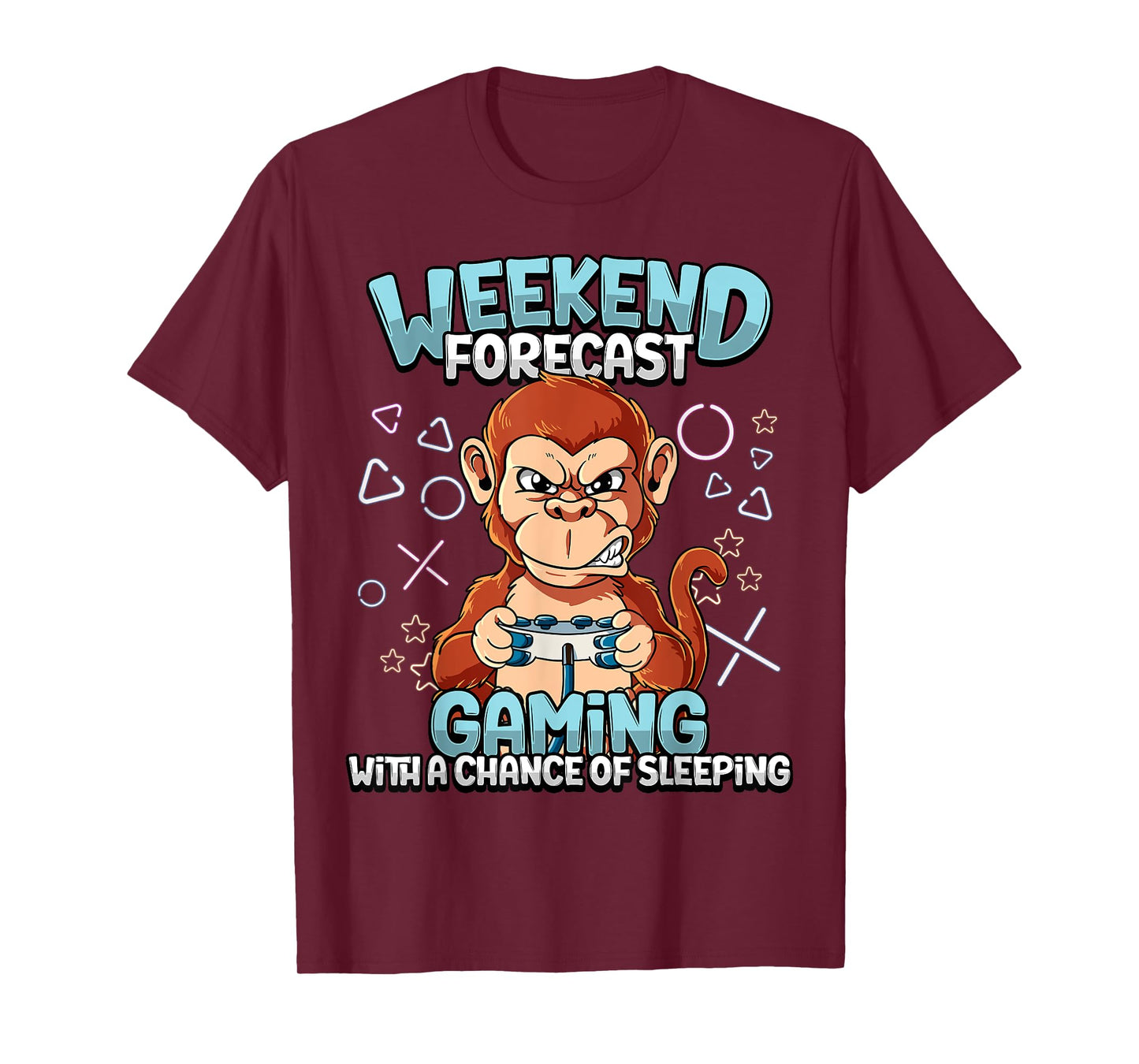 Weekend Forecast Gaming T-Shirt