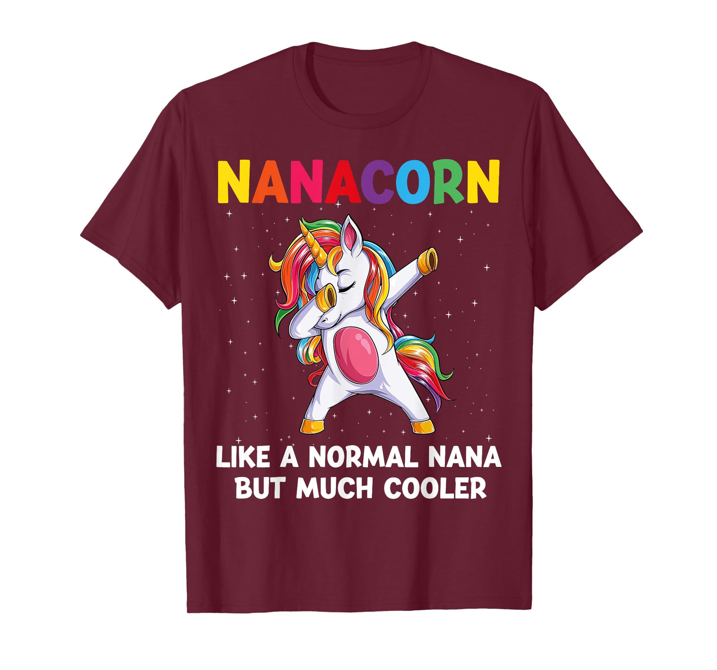 NanaCorn Nana Unicorn Birthday Family Matching Bday Party T-Shirt