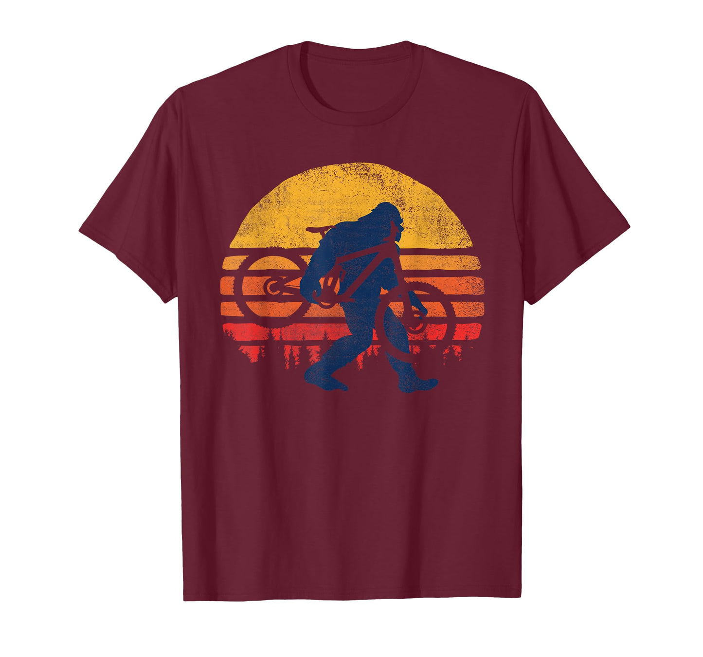 Bigfoot Bike - Funny MTB Graphic T-Shirt