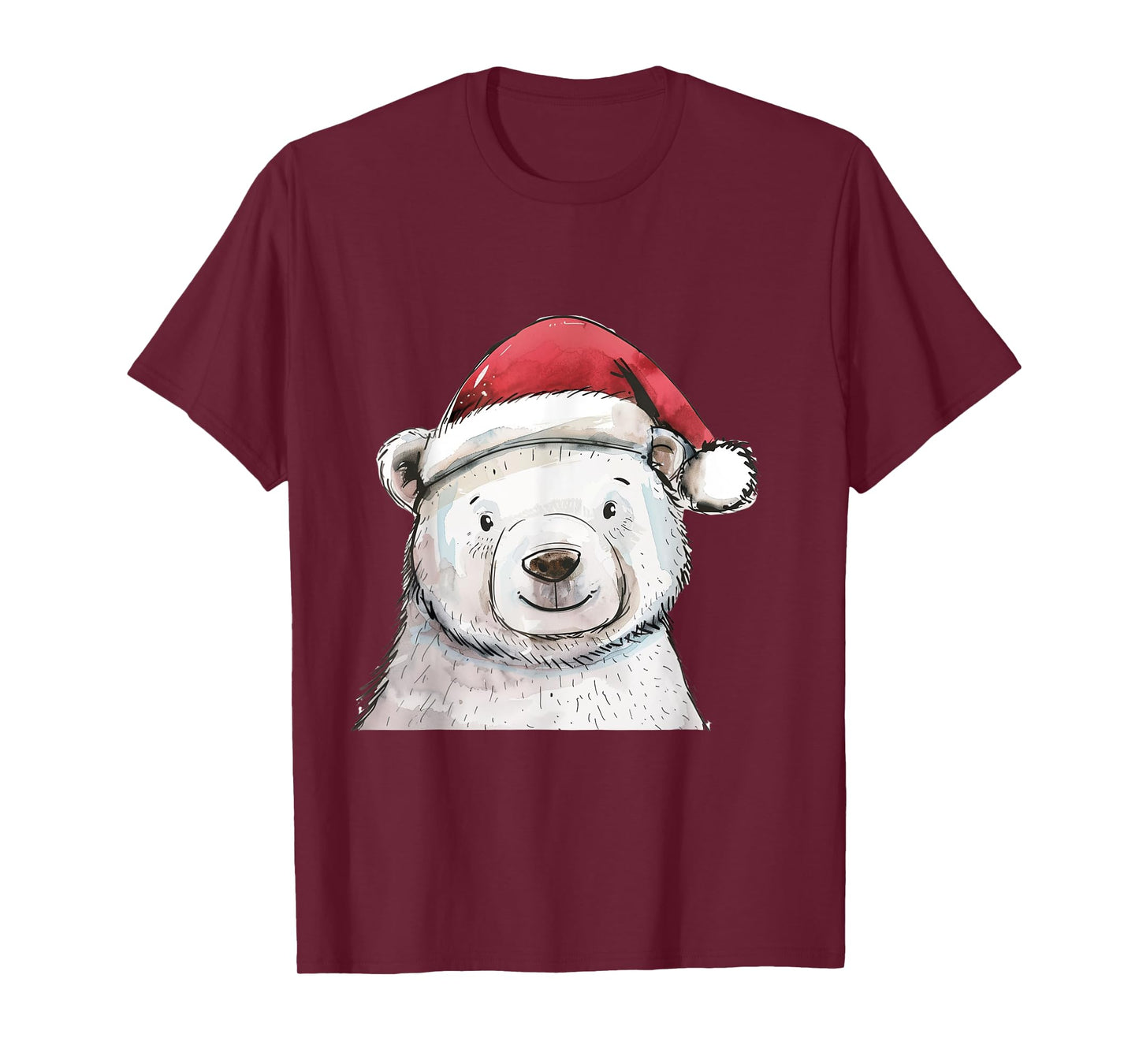 Christmas Holiday Season Xmas Polar Bear T-Shirt