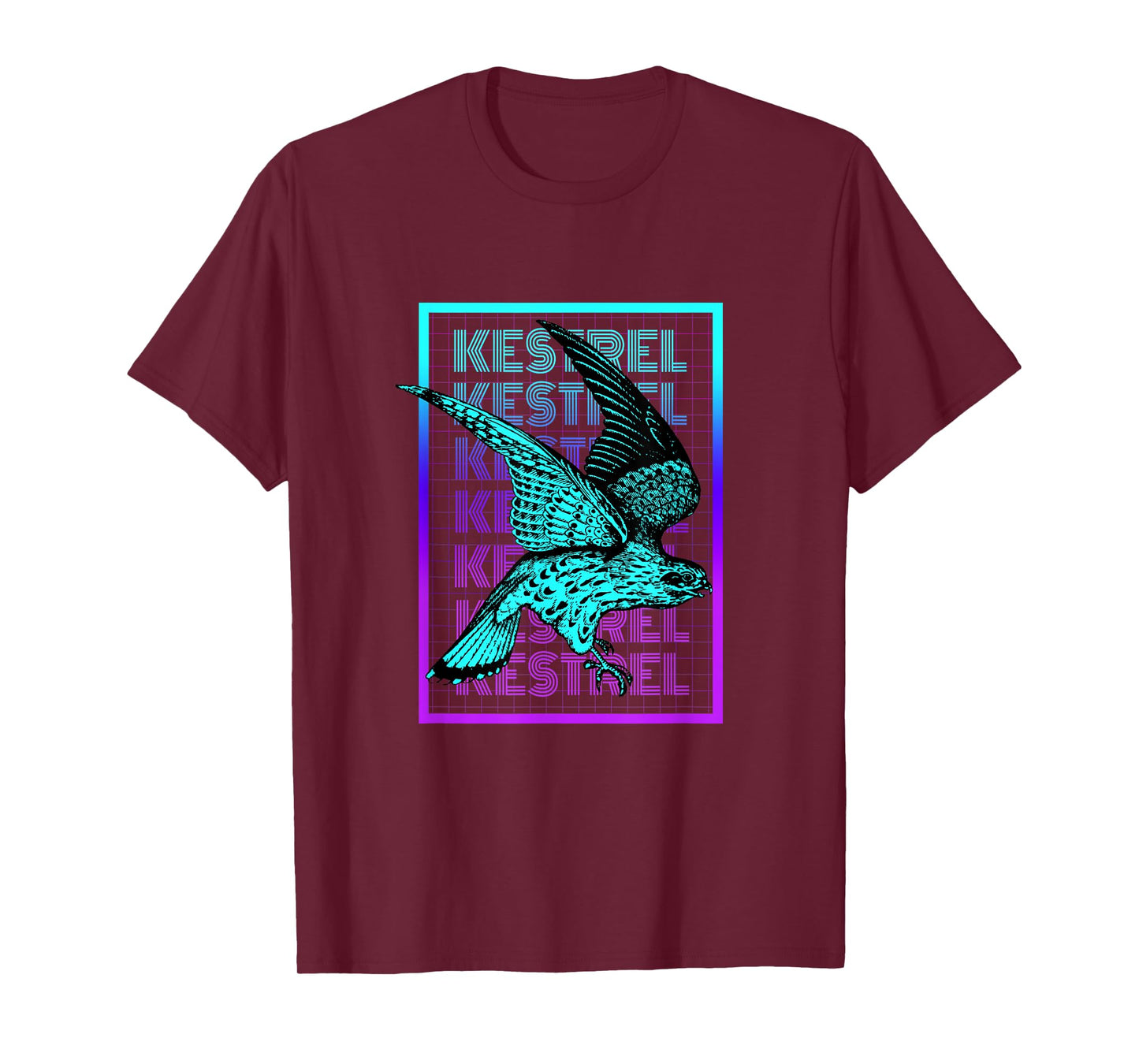 Kestrel Bird Vintage Retro Kestrel T-Shirt