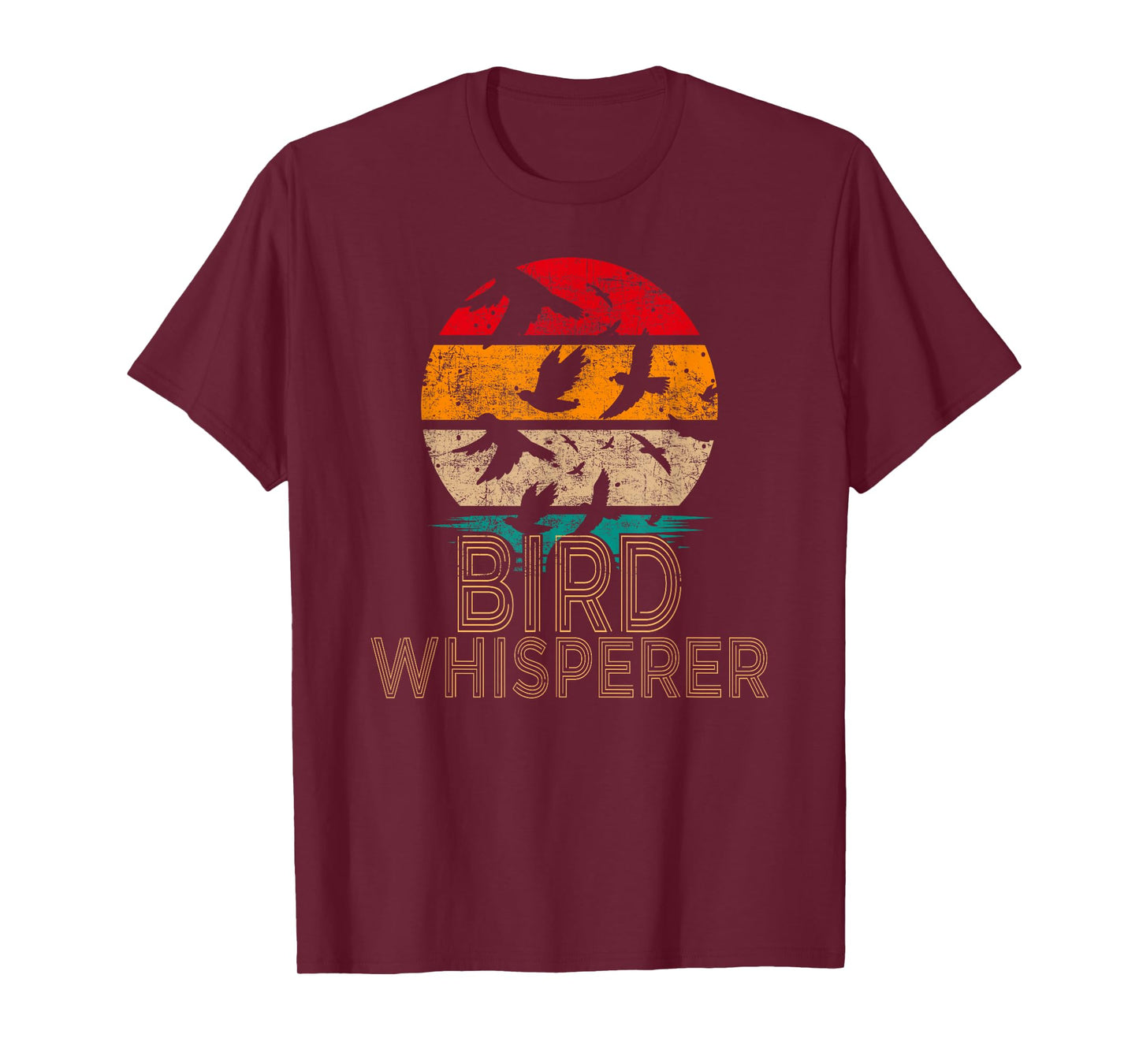 Bird Whisperer Retro Vintage Distressed Bird Watcher T-Shirt