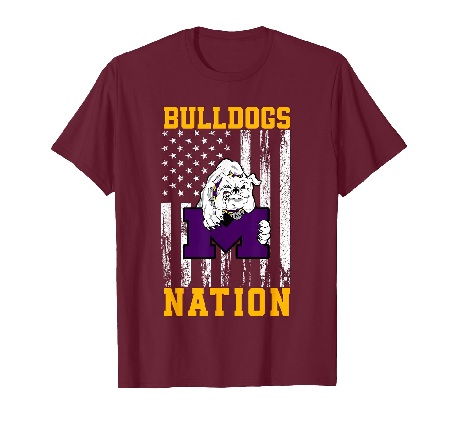 Midland Bulldogs Logo Nation HS T-Shirt