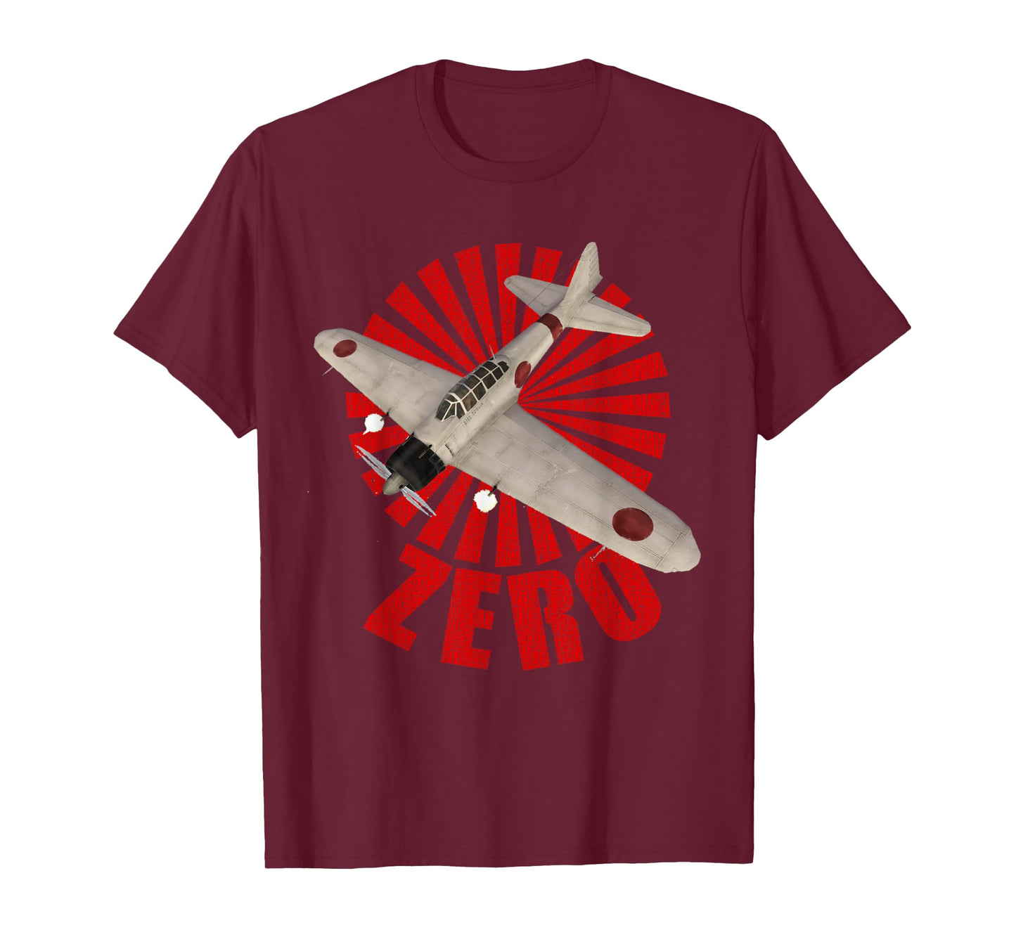 A6M Zero WW2 Japan Plane Warplane Warbird T-Shirt