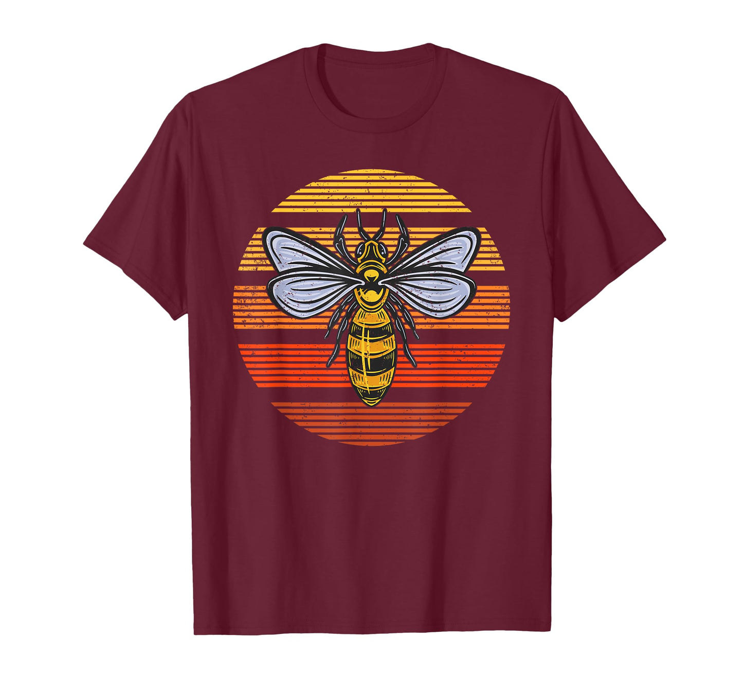 Wasp Insect Bird Lover Gift Vintage Retro Wasp T-Shirt