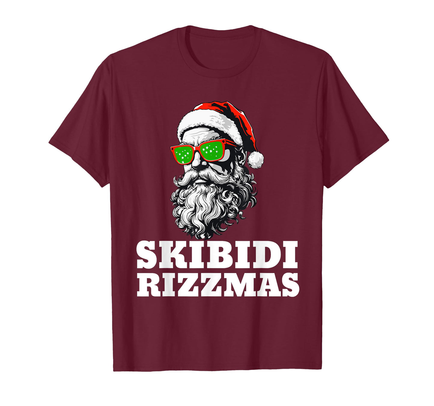 Skibidi Rizzmas - Santa Bruh Christmas Tee Rizz the Season T-Shirt