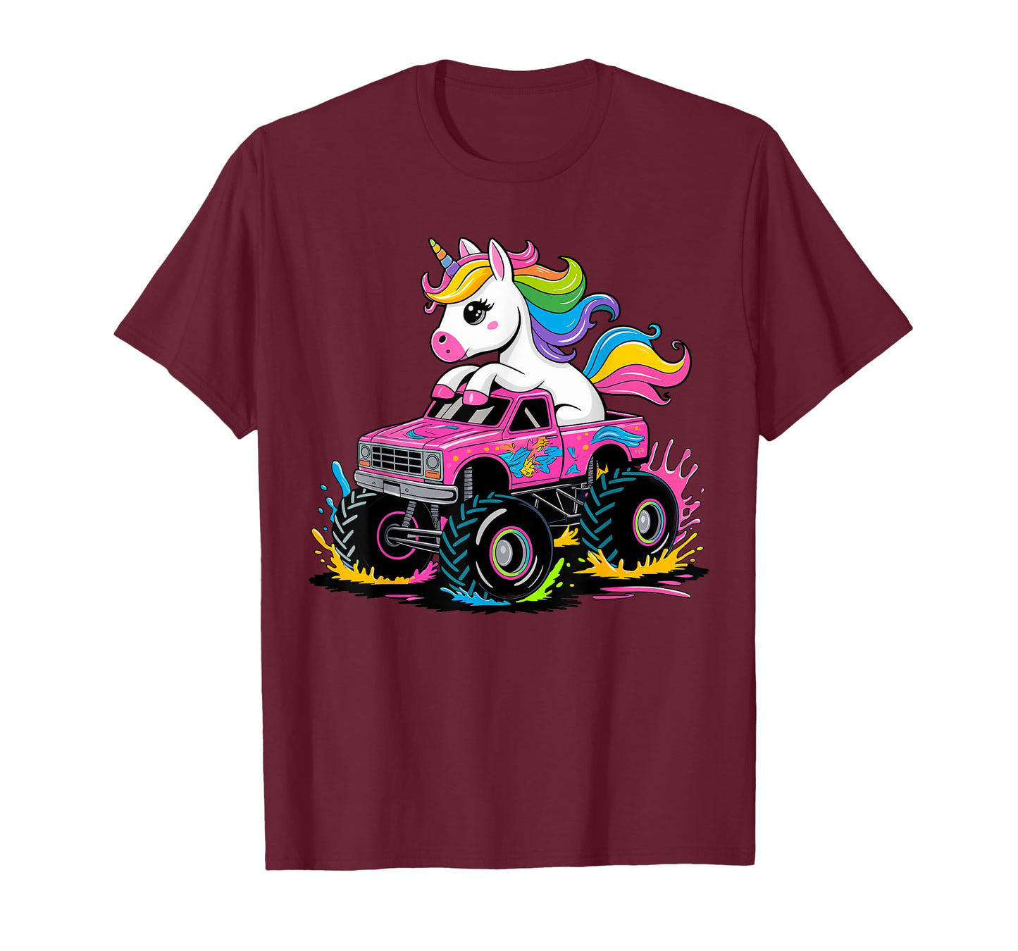 Unicorn Monster Truck T-Shirt