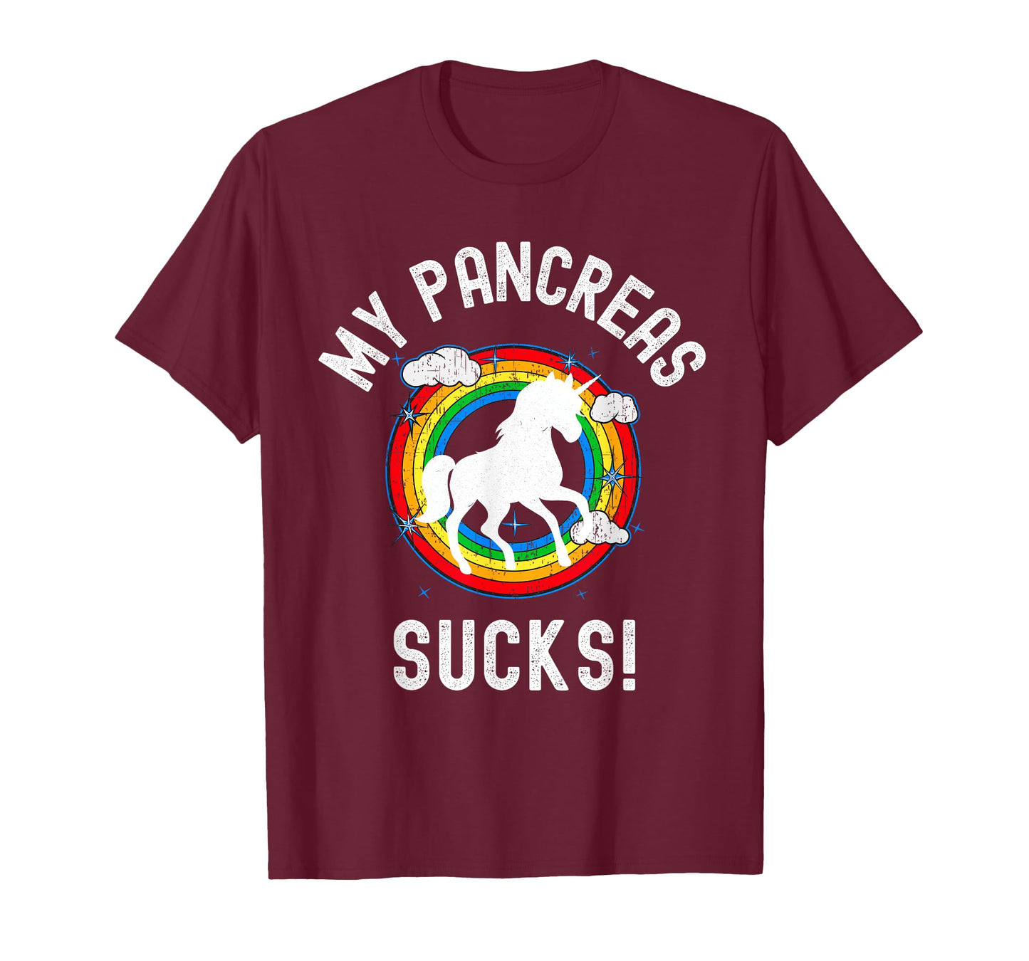My Pancreas Sucks! Funny Type One Diabetes Diabetic Gift T-Shirt