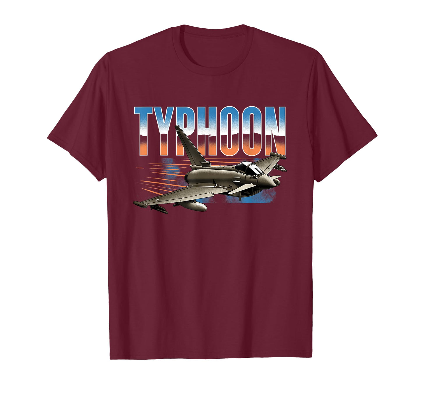Military Warbird Airplane Typhoon T-Shirt