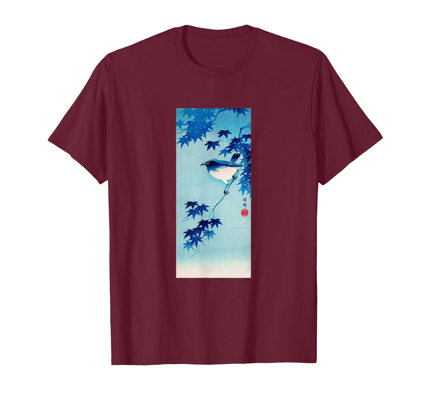 Aesthetic Vintage Japanese Shirt Bird Print Art Gifts Shirt T-Shirt