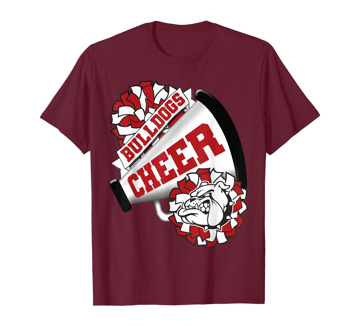 Dog Cheer Back To School Spirit Cheerleading T-Shirt