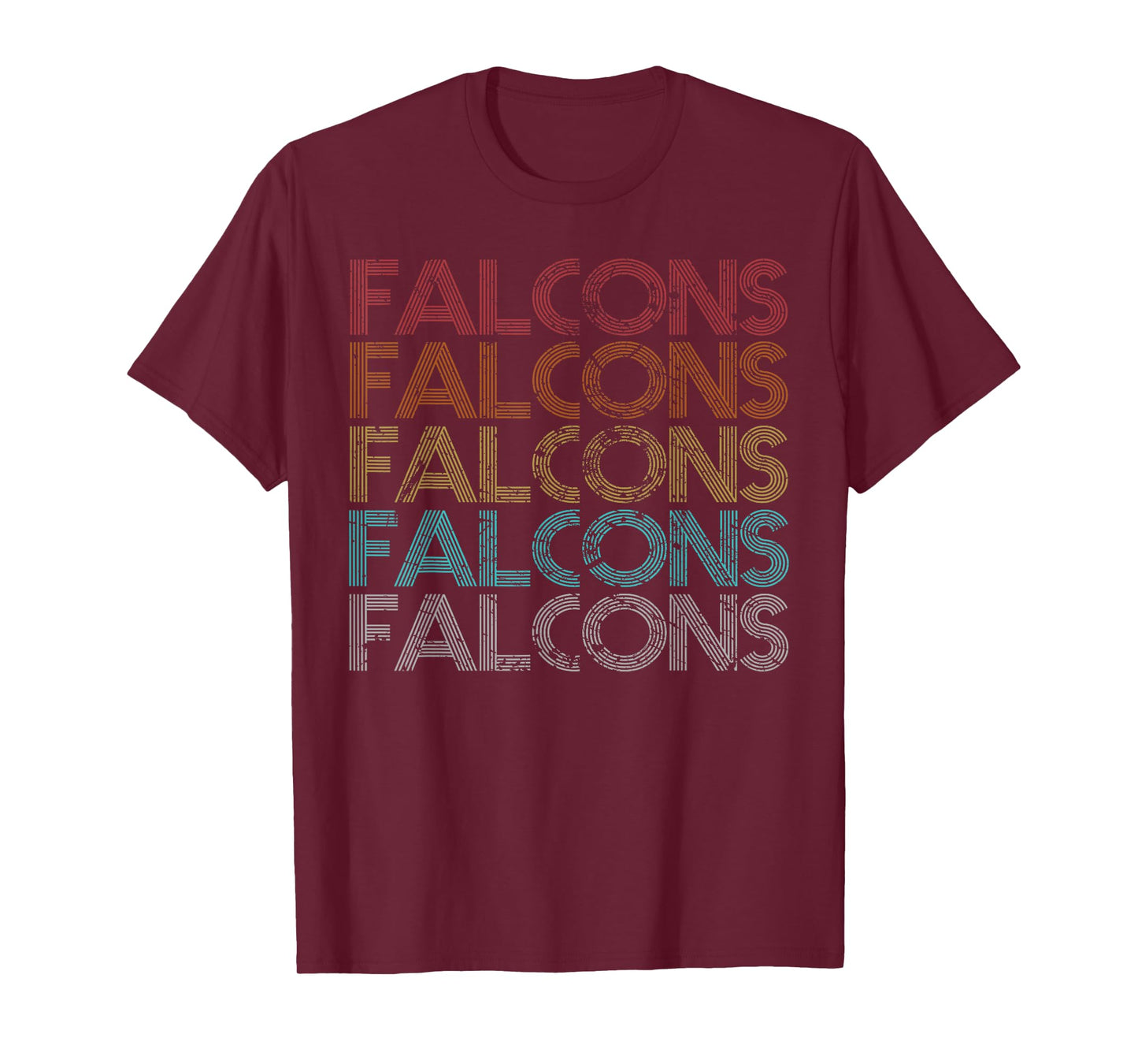 Retro Vintage Falcons T-Shirt, Small