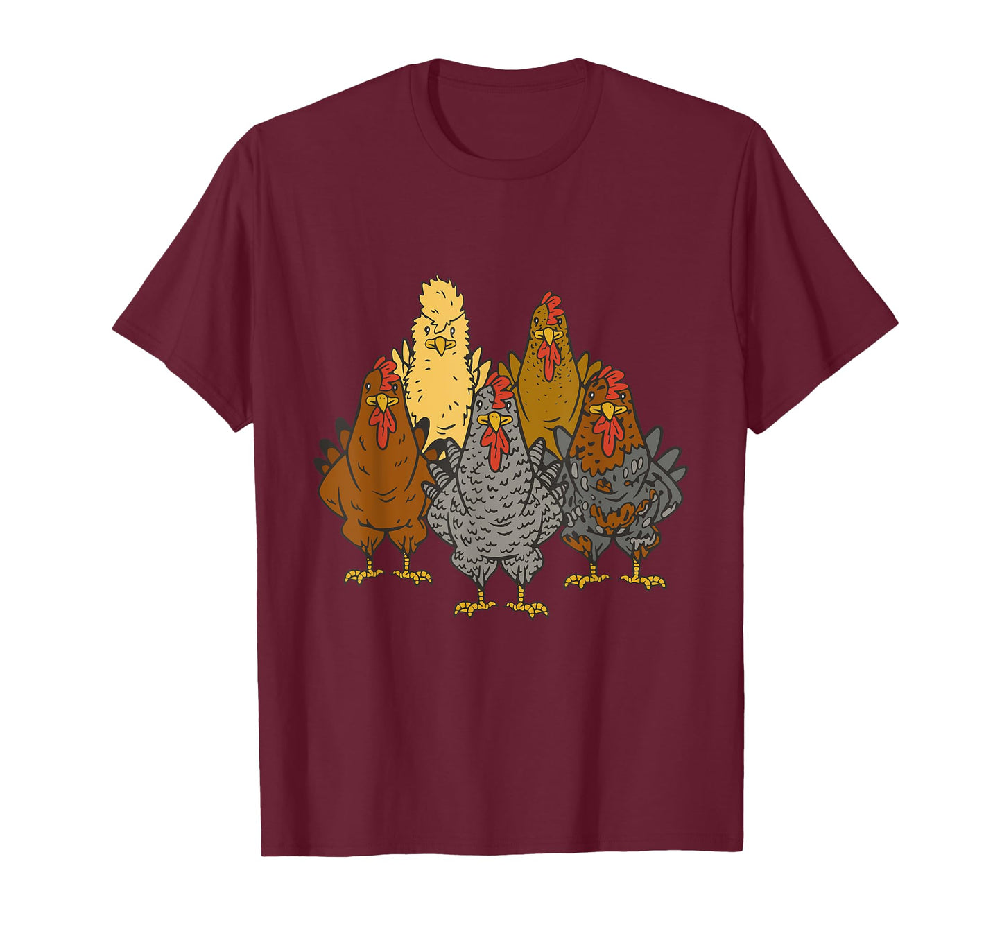 Chicken Animal Print Farm Chicken T-Shirt