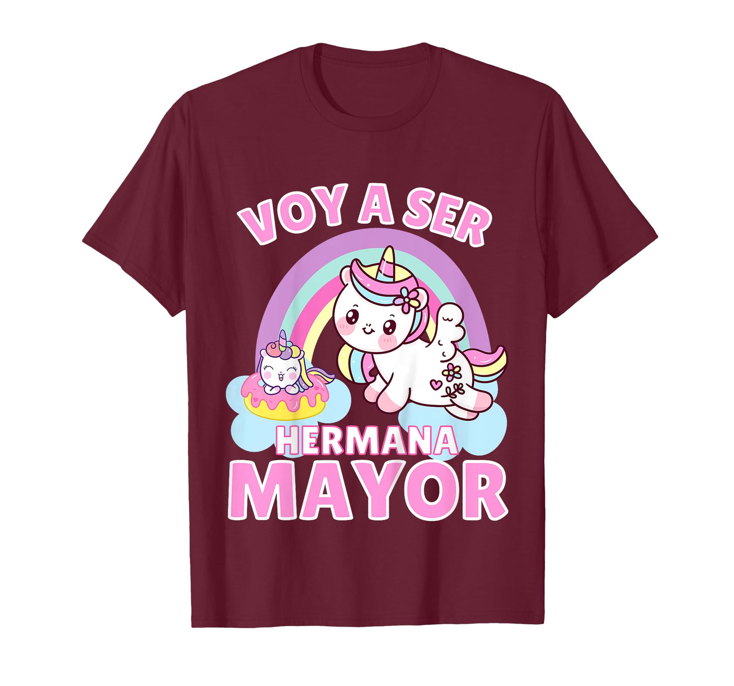 Hermana Mayor Unicornios, Voy A Ser Hermana Mayor T-Shirt