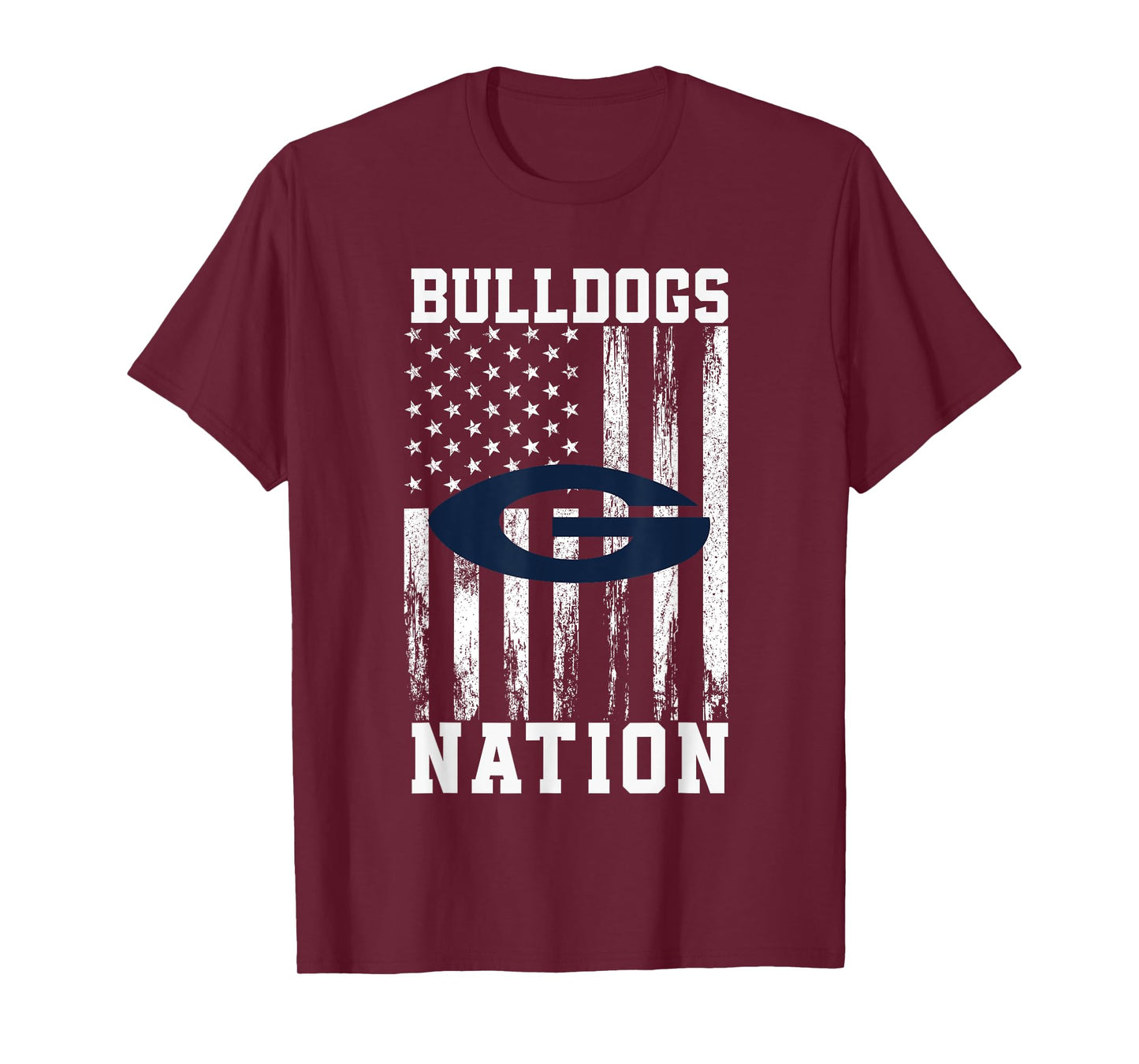 Greenwood Bulldogs Logo Nation HS T-Shirt