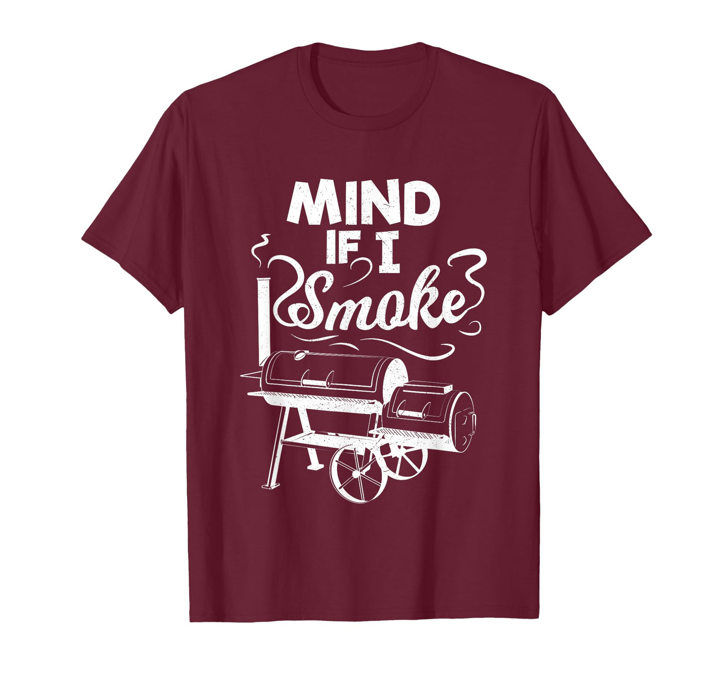 Mind If I Smoke BBQ Lover Avid Smoker Mens T-Shirt