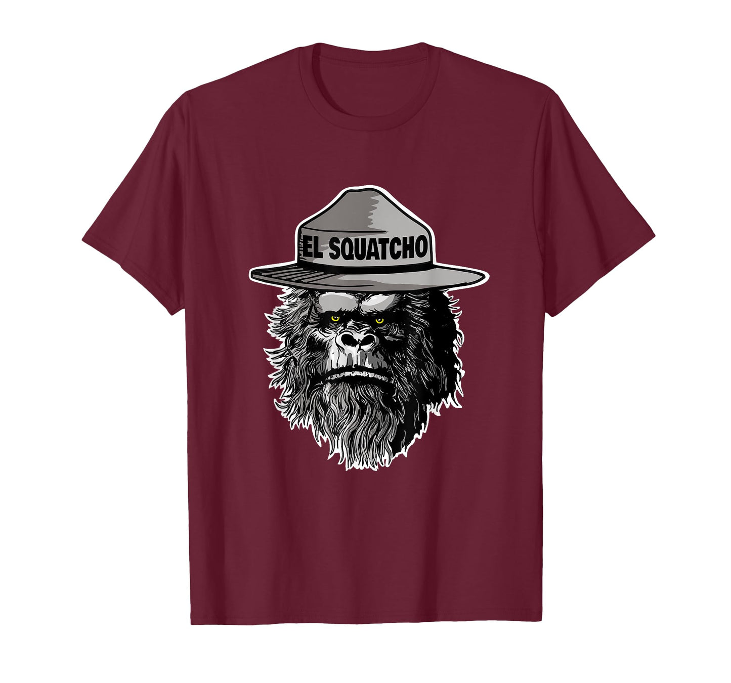El Squatcho Forest Ranger Bigfoot T-Shirt