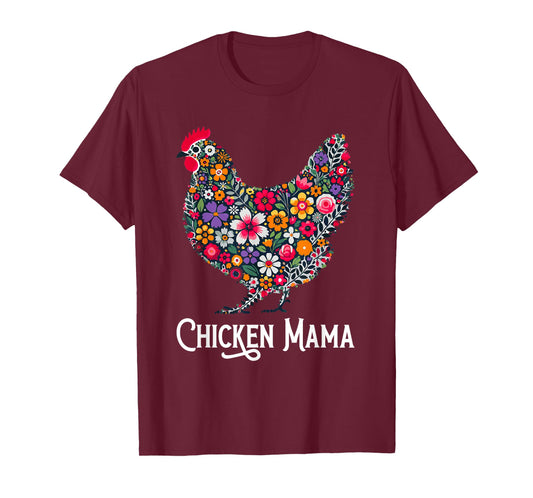 Chicken Mama Tee, Crazy Chicken Lady Tee, Mama Hen T-Shirt
